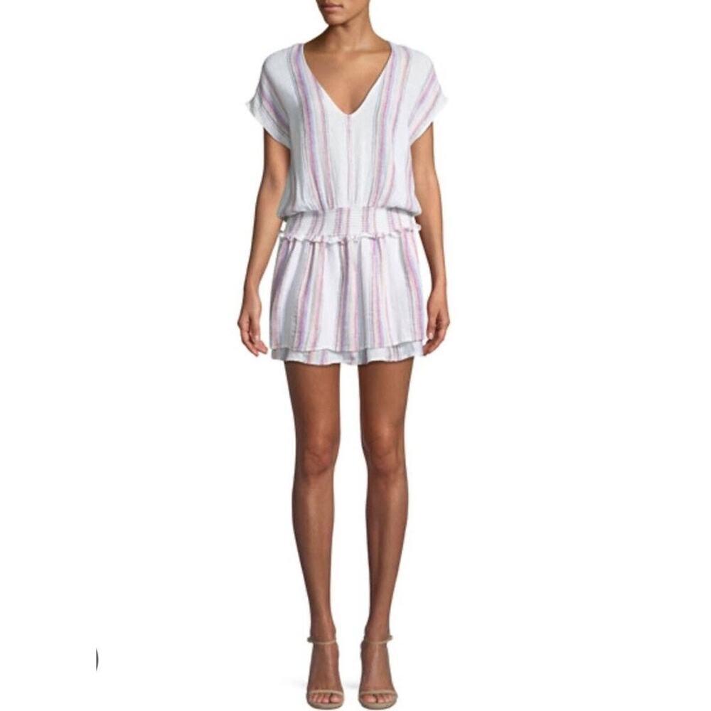 Rails Linen Blend Lucca Mini Dress
